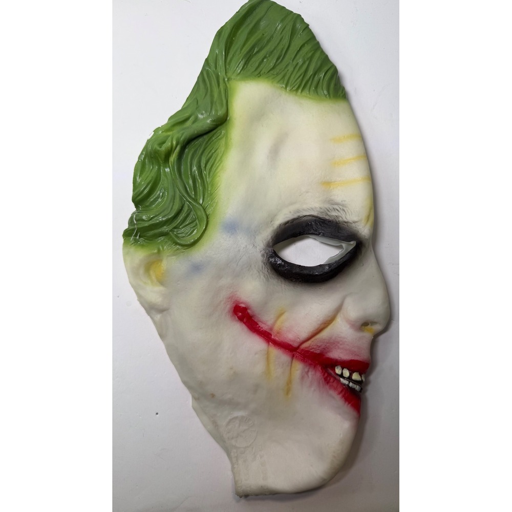 The Joker Mask DC Comics Batman By Rubies Costume Party Vintage Halloween Mask